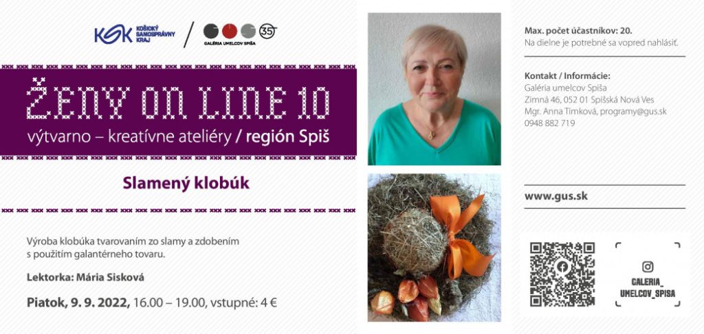 Obrázok podujatia Ženy on line: Slamený klobúk