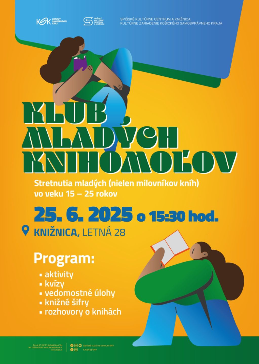 Obrázok podujatia Klub mladých knihomoľov