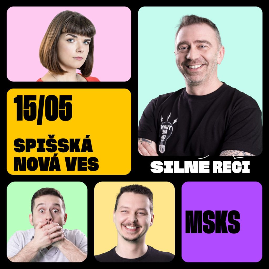 Obrázok podujatia SILNÉ REČI / stand-up comedy