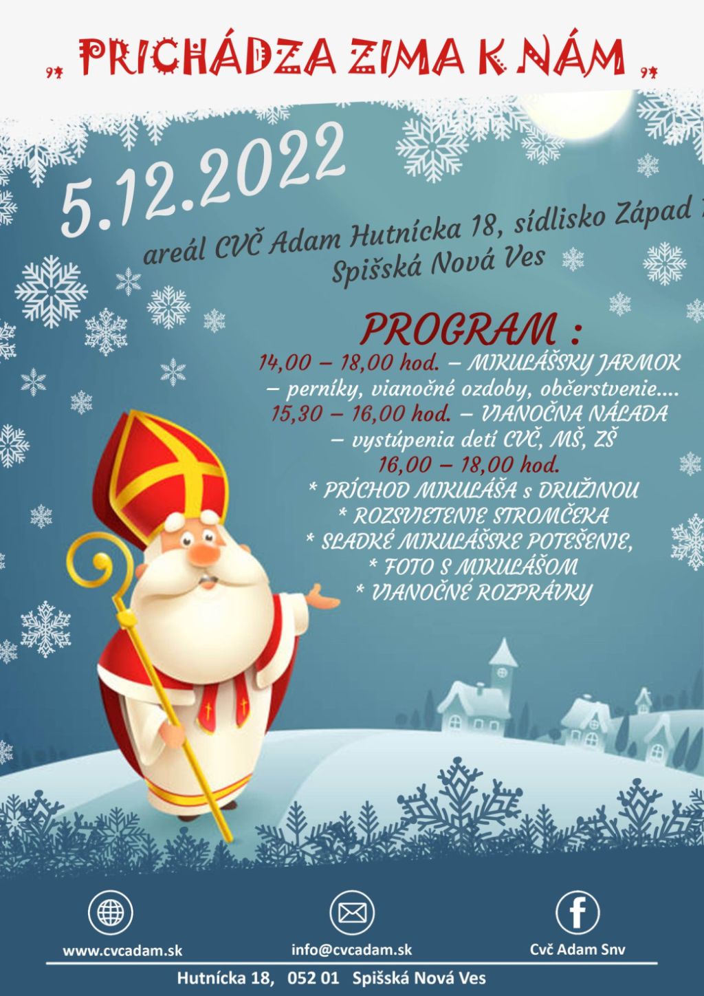 Obrázok podujatia Prichádza zima k nám