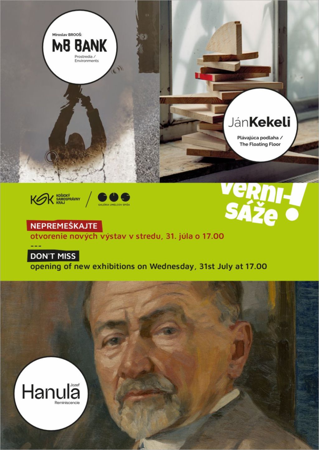 Obrázok podujatia Vernisáž výstav 3v1