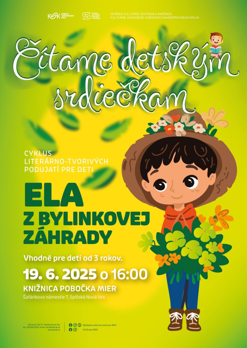 Obrázok podujatia Čítame detským srdiečkam: Ela z bylinkovej záhrady
