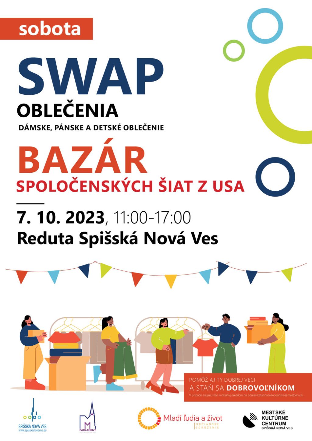 Obrázok podujatia SWAP + bazár spoločenských šiat