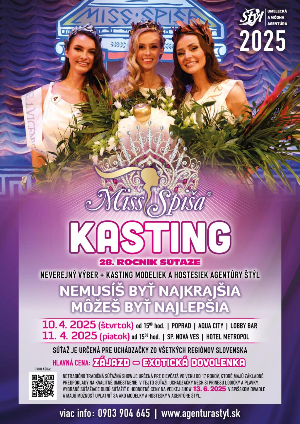 Obrázok podujatia Miss Spiša - kasting