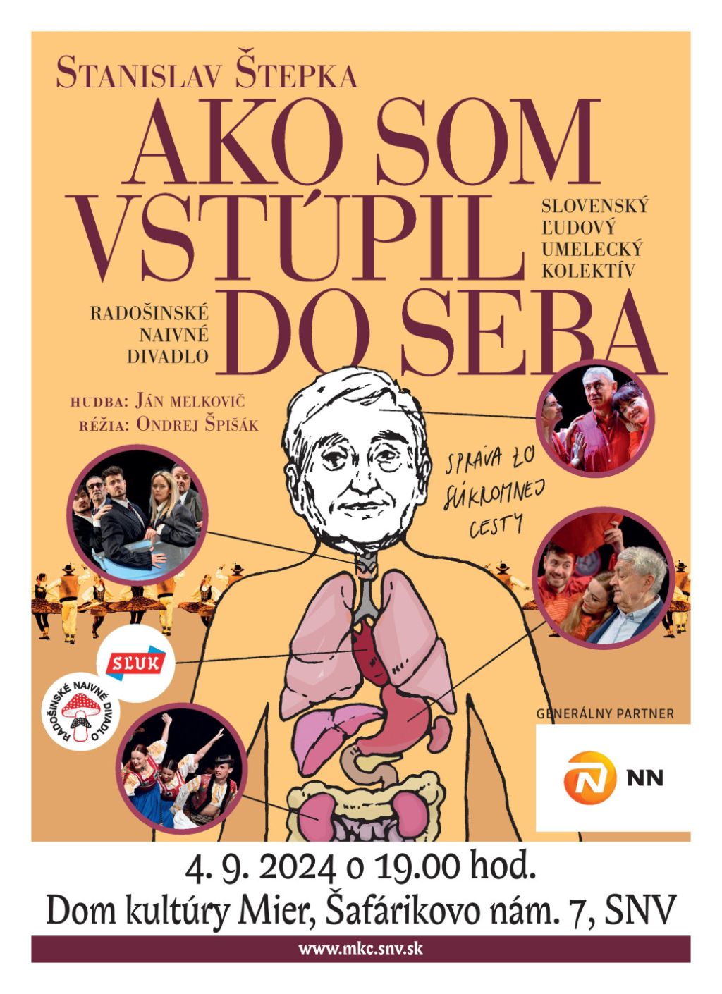 Obrázok podujatia Radošinské naivné divadlo: AKO SOM VSTÚPIL DO SEBA