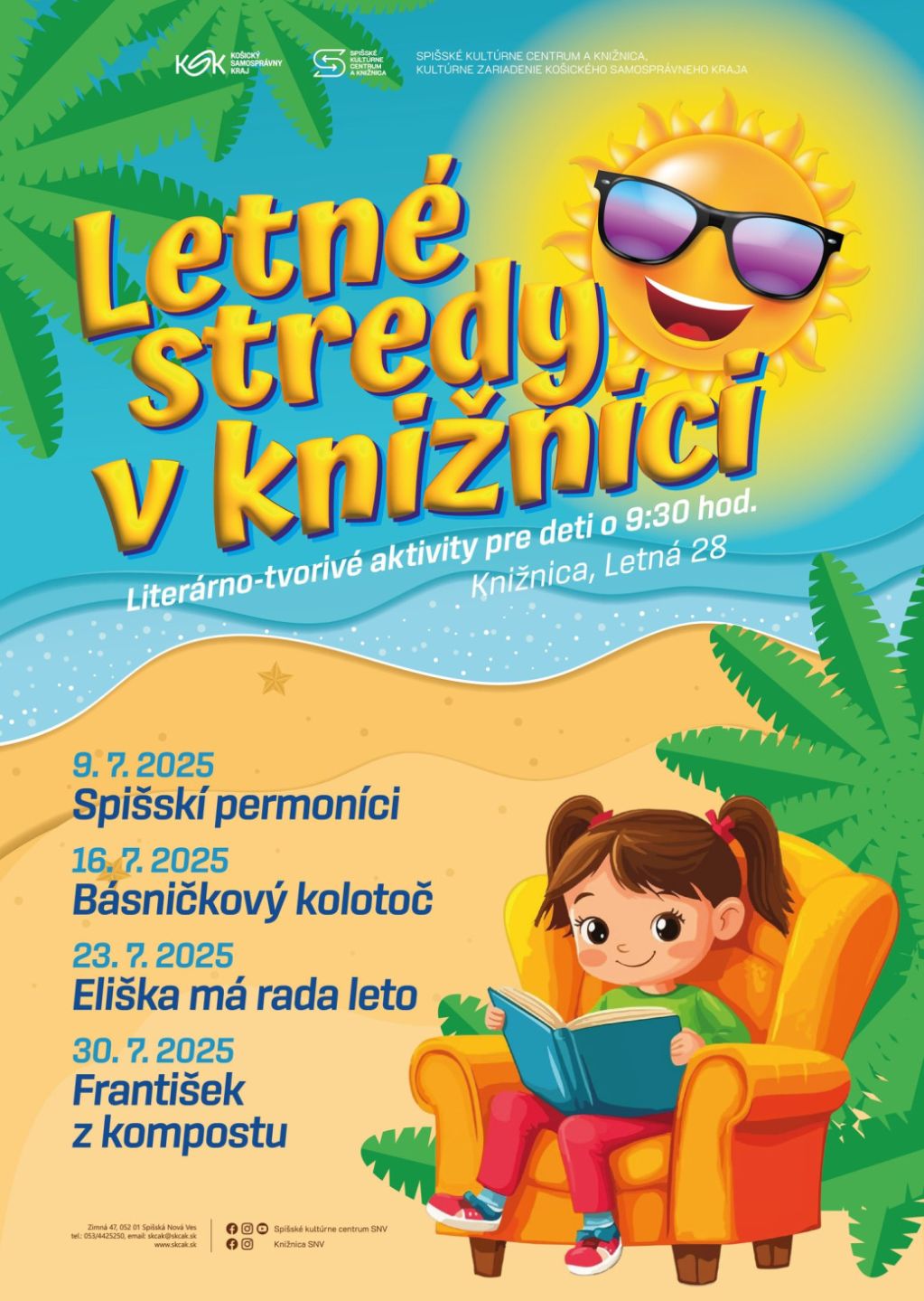 Obrázok podujatia Letné stredy pre deti v knižnici