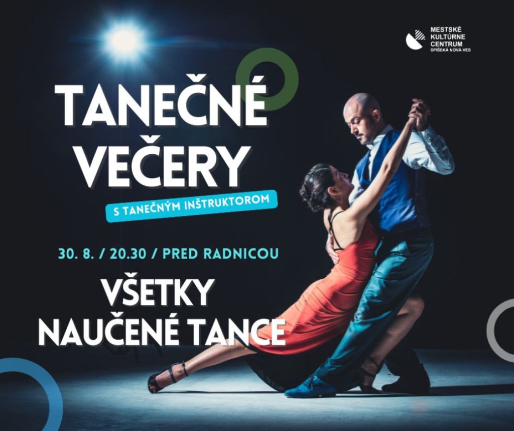 Obrázok podujatia Tanečné večery na námestí s inštruktorom