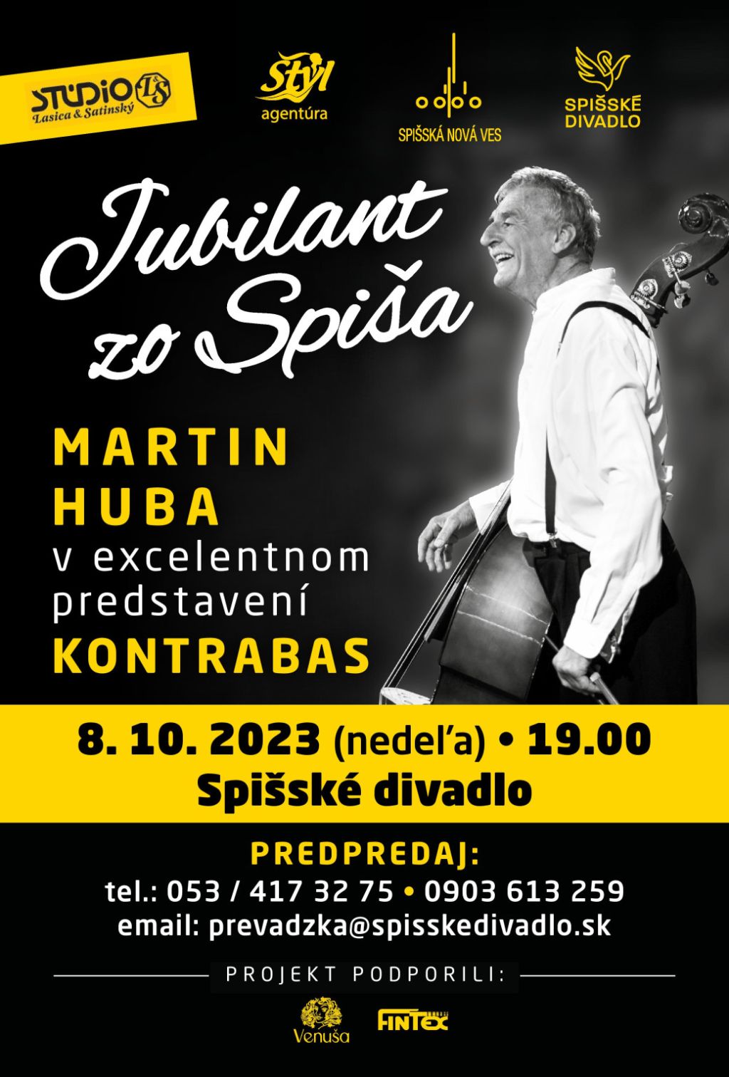 Obrázok podujatia MARTIN HUBA: Kontrabas