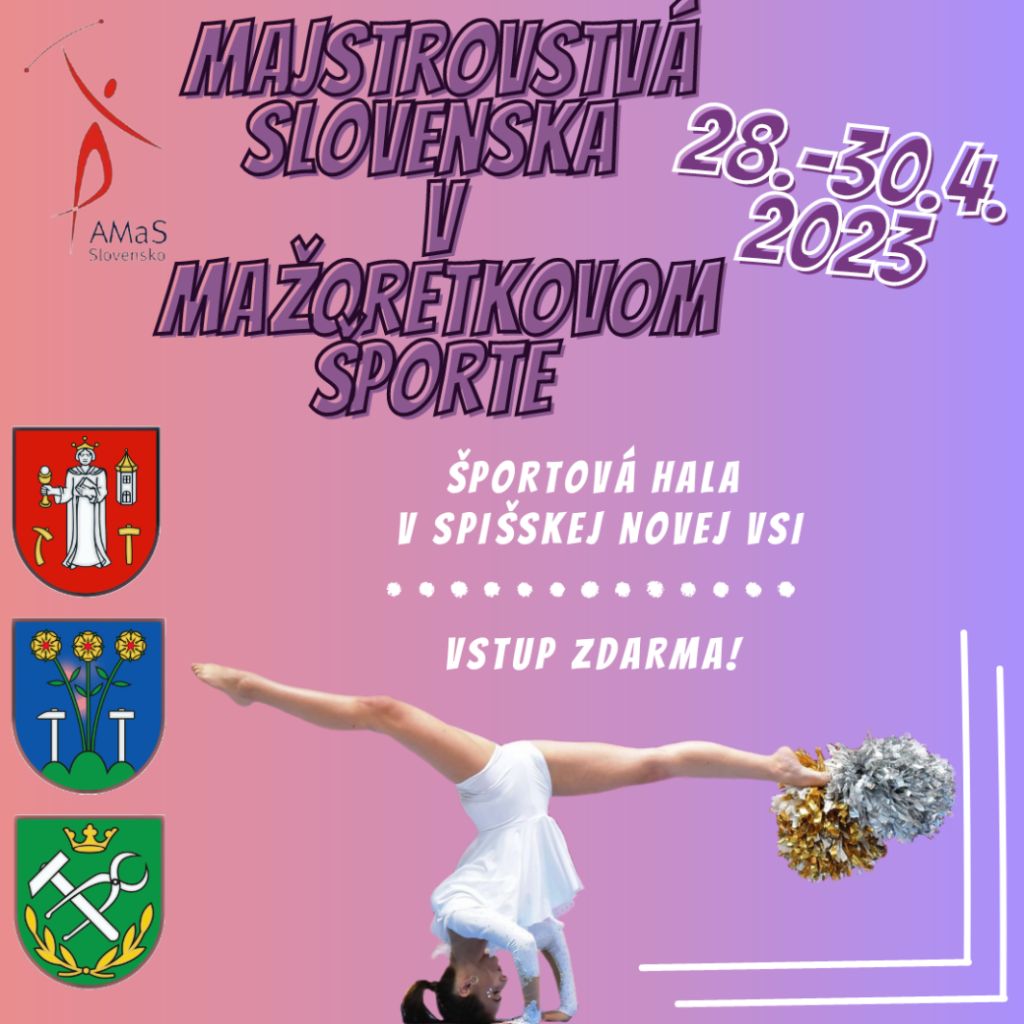 Obrázok podujatia Majstrovstvá Slovenska v mažoretkovom športe