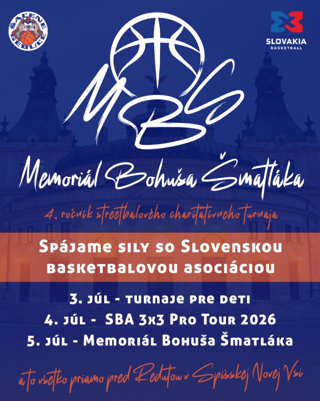 Podujatie Basketbalový víkend