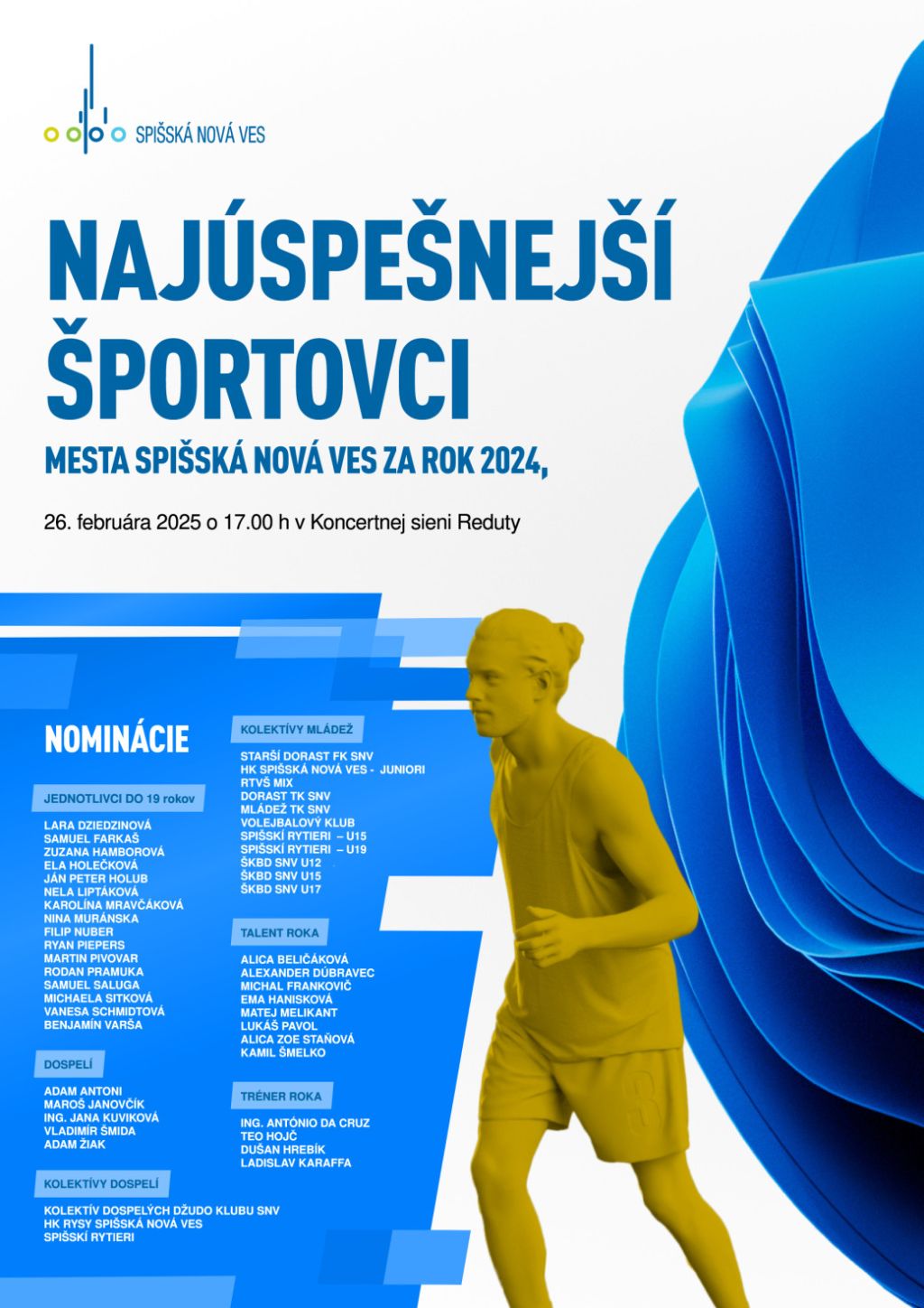 Obrázok podujatia Najúspešnejší športovci roka 2024