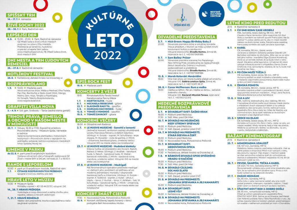 Obrázok podujatia Kultúrne leto 2022