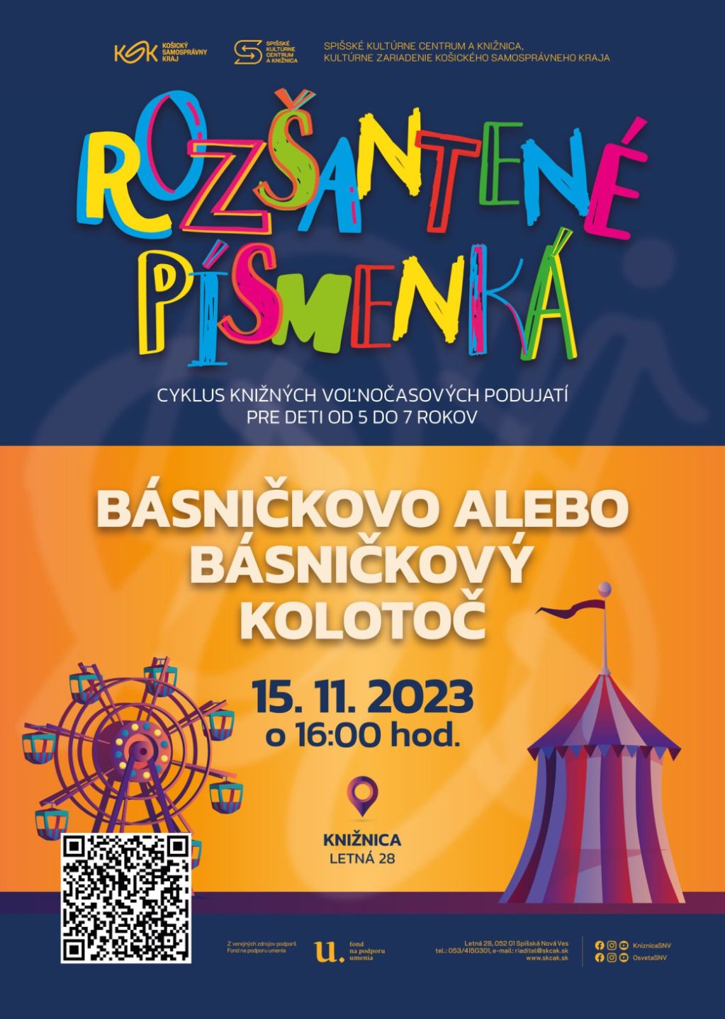 Obrázok podujatia Rozšantené písmenká: Básničkovo alebo básničkový kolotoč