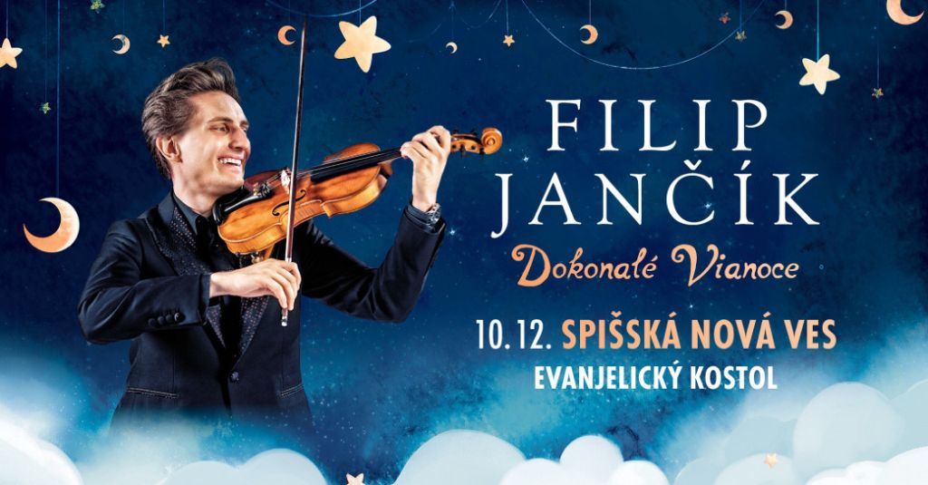 FILIP JANČÍK - Vianočné turné 2022 | spisskanovaves.eu