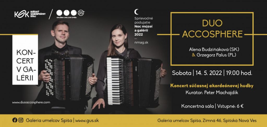 Koncert v galérii: Duo Accosphere | spisskanovaves.eu