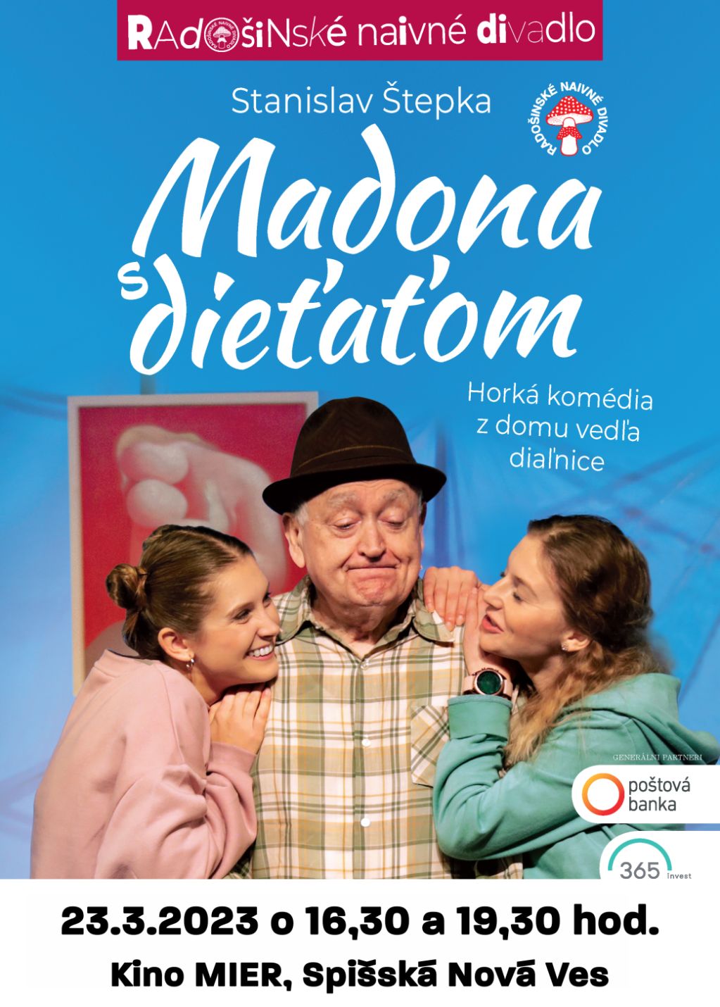 Radošinské naivné divadlo - Madona s dieťaťom | spisskanovaves.eu