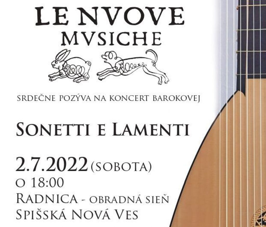 Le Nuove Musiche: SONETTI E LAMENTI | spisskanovaves.eu