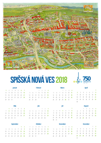 Kalendár Spišská Nová Ves 2018