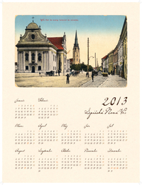 Kalendár Spišská Nová Ves 2013 - plagát