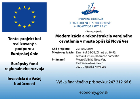 infomačný leták projektu