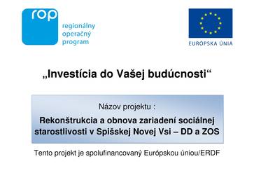 Vizuál tabule - Investícia do Vašej budúcnosti